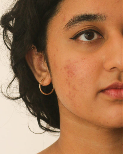 18mm think 9kt gold hoops
